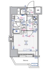 PREMIUM CUBE 大森本町の物件間取画像